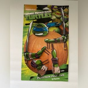Teenage Mutant Ninja Turtles Halloween Pumpkin Push Ins